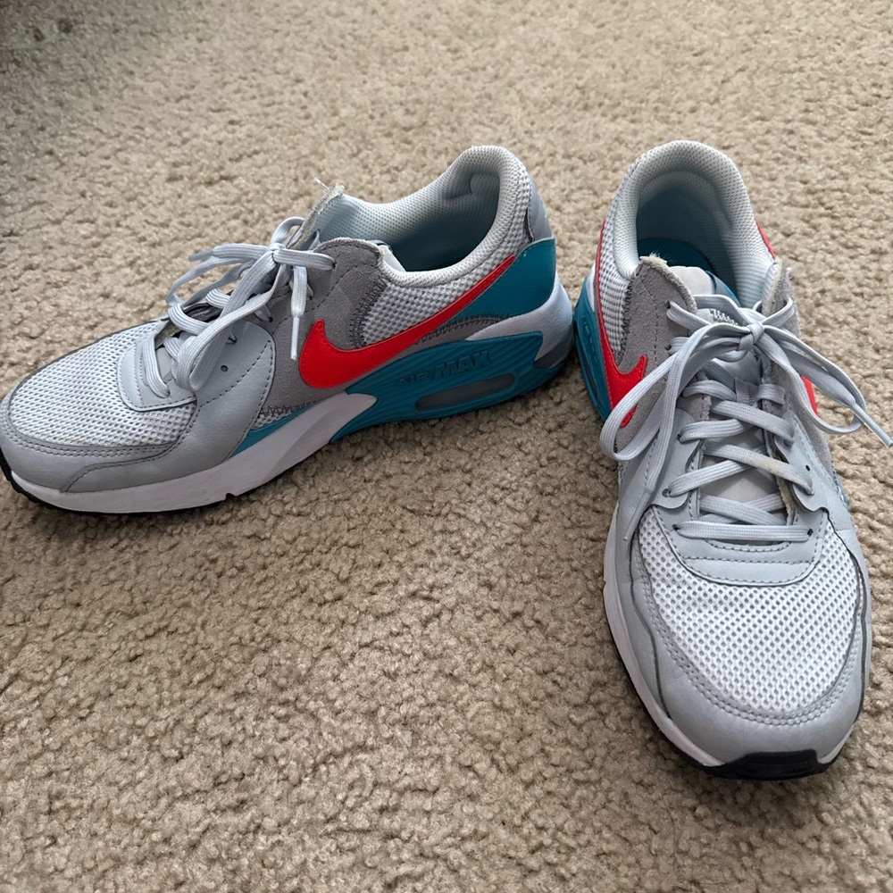 Nike Air Max with Red and Blue Accents